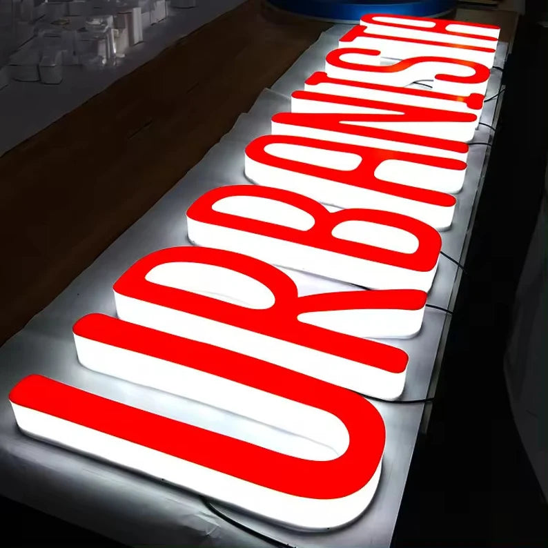 Front Lit Letters 3D Channel Letter Signages