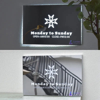 Metal Backlit Sign, Custom Logo Laser Cut LED Light Box For Office, Business, Bar
