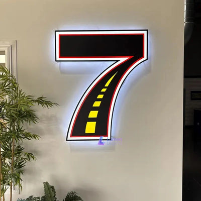 cut to shape backlit neon sign printed logo backlit acrylic sign for wall