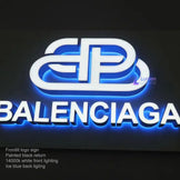 Front and Back Lit Channel Letters - 3D Illuminated Signs