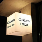 2 Sides or Multi Sides Logo / Printed Frameless Acrylic Light Box, Light Box Cube