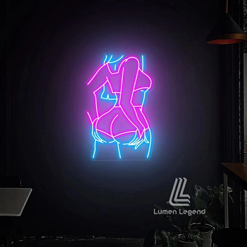 Amine Girl Neon Sign