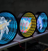 Custom Infinity Mirror Neon Light Box Sign
