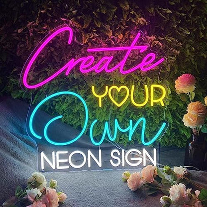 Personalized Custom Company Business Logo Neon Light sign for Home Decor