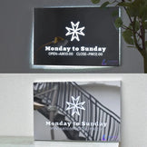 Metal Backlit Sign, Custom Logo Laser Cut LED Light Box For Office, Business, Bar