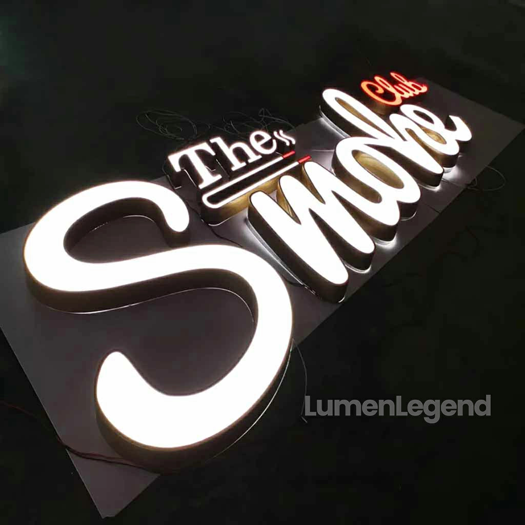 3D LED Channel Letter Custom Made Illuminated Sign