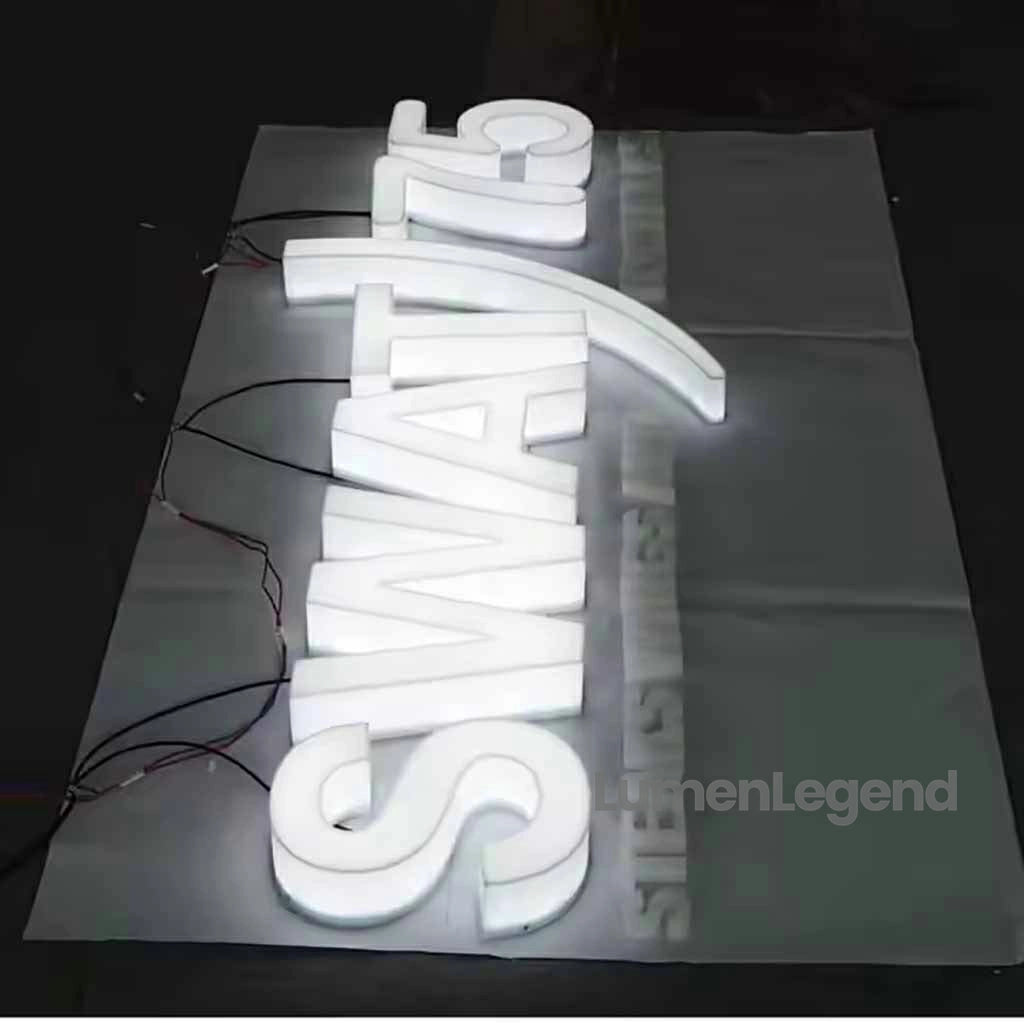 Acrylic LED Whole-lit Channel Signs