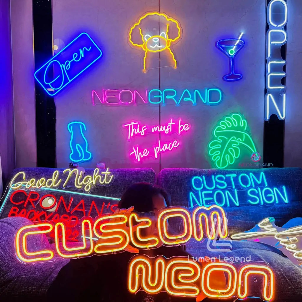 Custom Neon Signs / Fast Free Quote & Mock Up