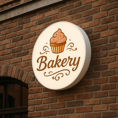 1 Side Display Wall Mounted Advertising Acrylic Light Box Sign