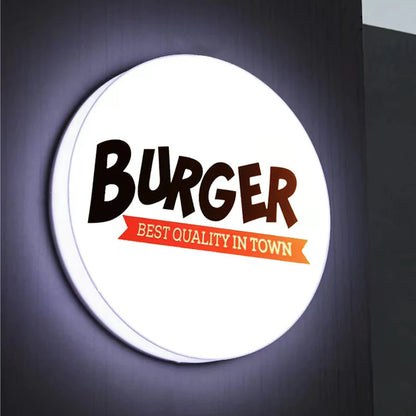 1 Side Display Wall Mounted Advertising Acrylic Light Box Sign
