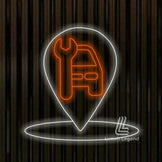 Car Repair Neon Sign, Car Repair LED Light, Auto Repair LED Neon Art, Auto Work Shop Neon Sign, Mechanic LED Sign, Garage Decor Neon Light