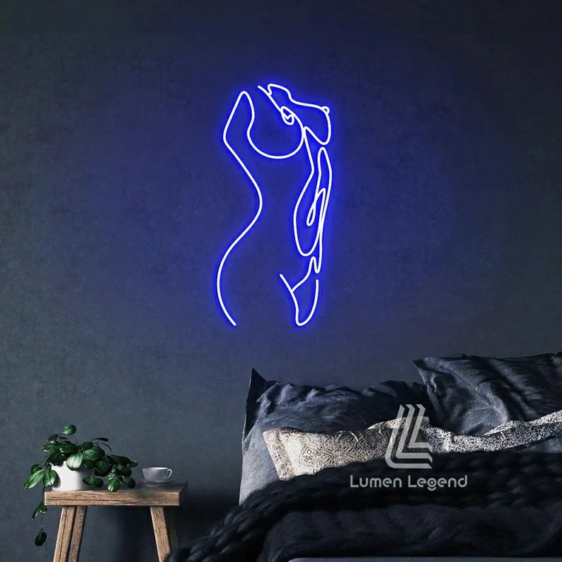 Body neon sign, Woman body neon sign, Girl body neon sign, Woman neon sign, Lady neon,Female body neon,Woman body wall art