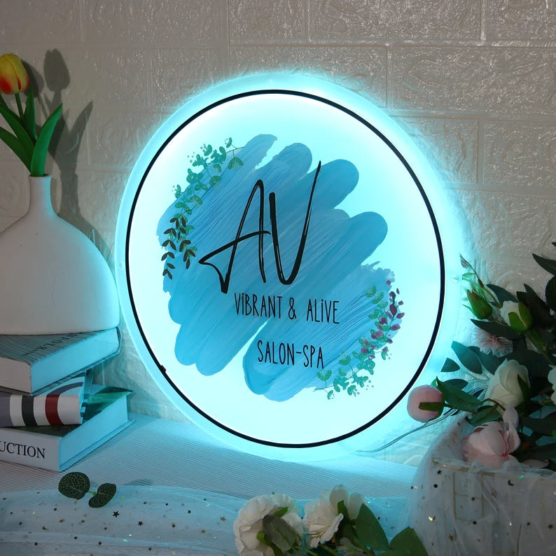 Custom Acrylic Sign Business,Custom Salon Business Logo Sign,Nail salon decor,Business name sign,Custom 3D acrylic sign
